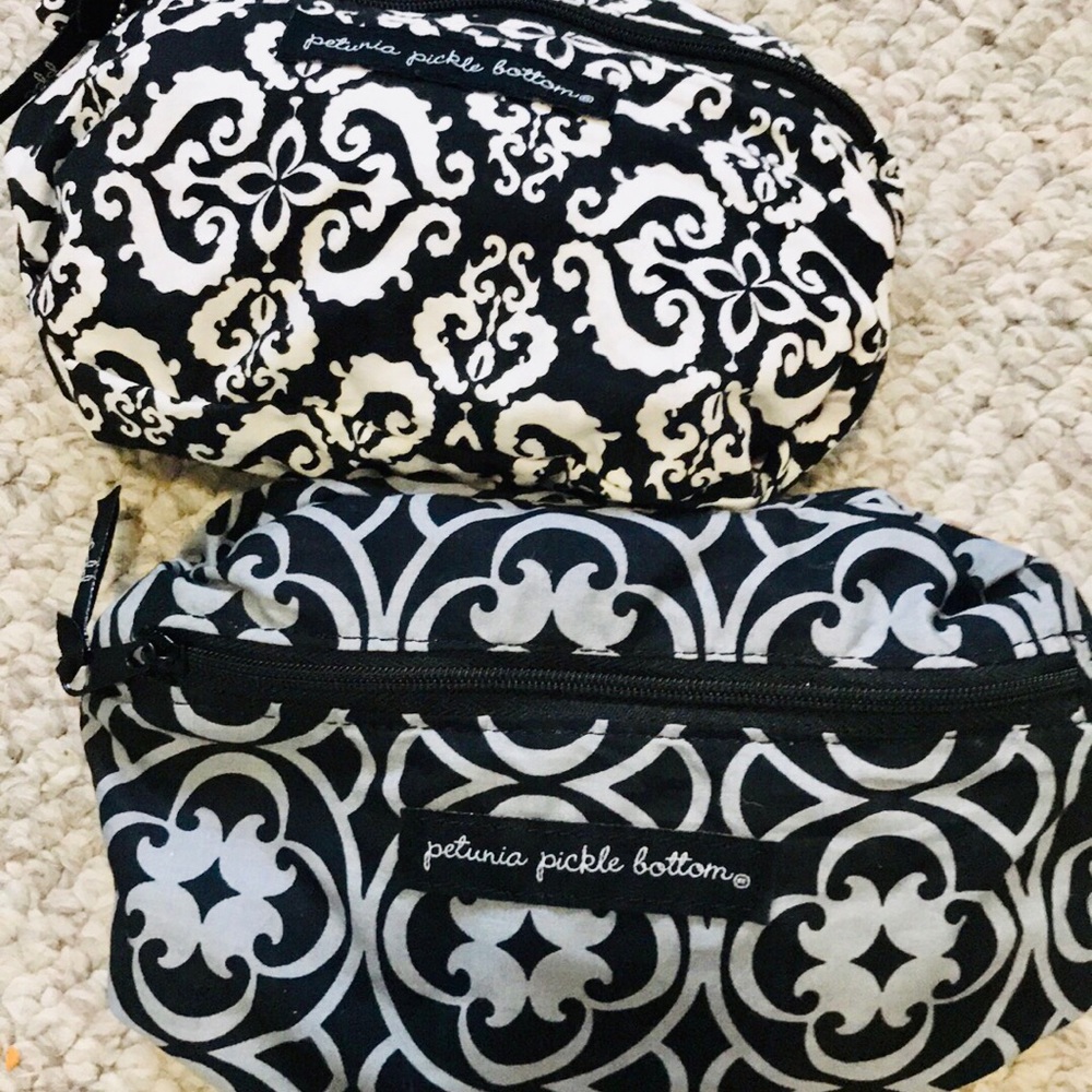 2 Petunia Pickle Bottom Nursing covers